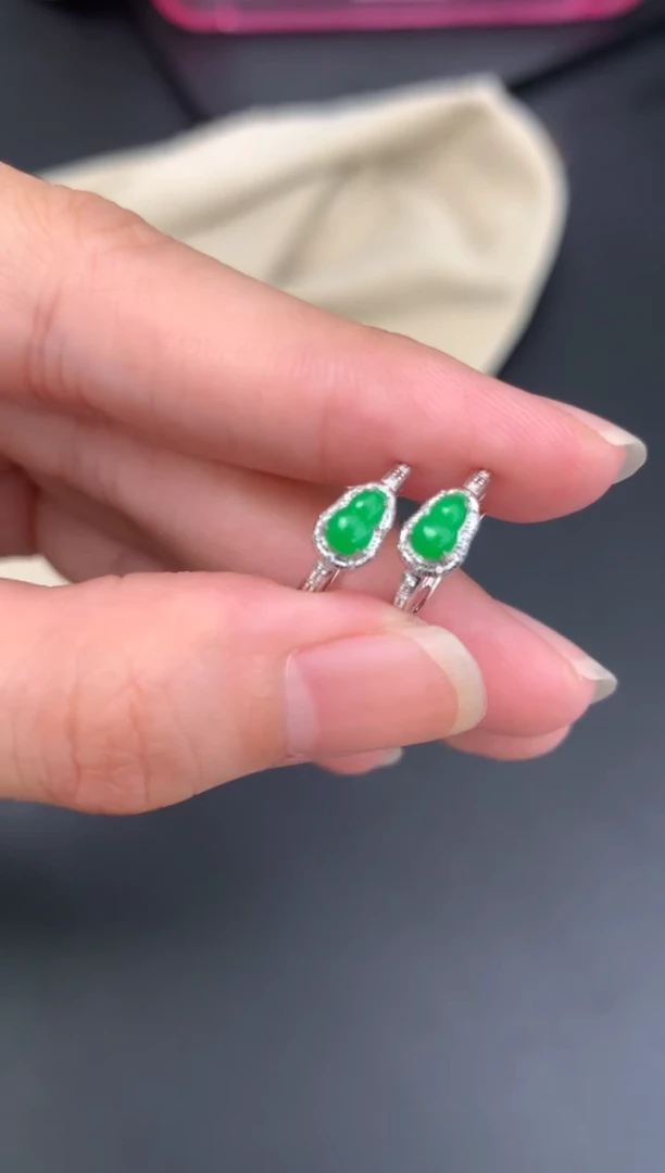 定制翡翠18K金镶嵌模式推广期48小时鉴赏期