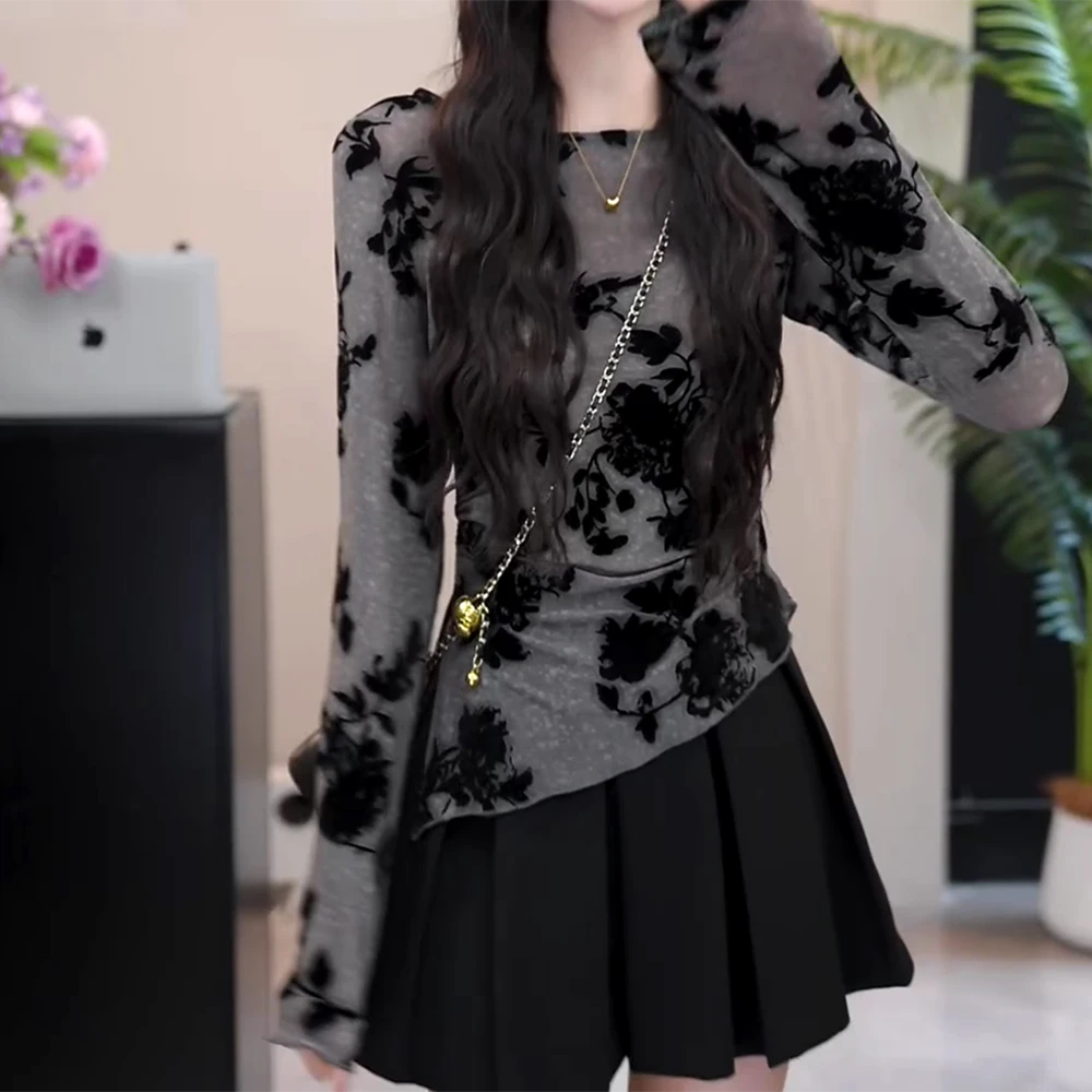 早秋新款纯色polo翻领V领毛衣开衫长袖C3075