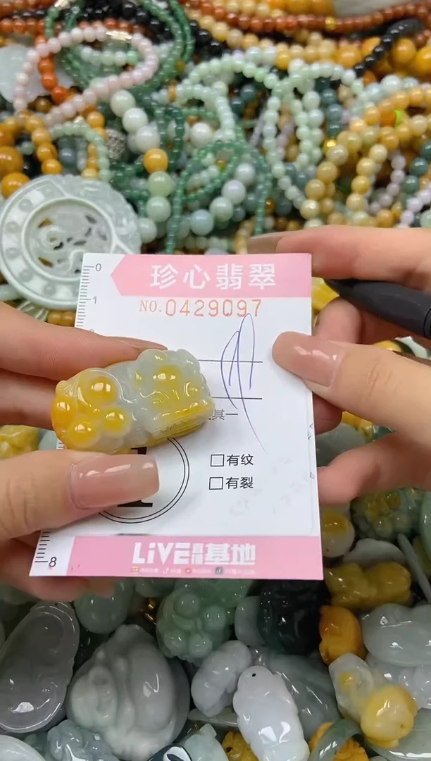 颈饰未镶嵌翡翠闪购0429097