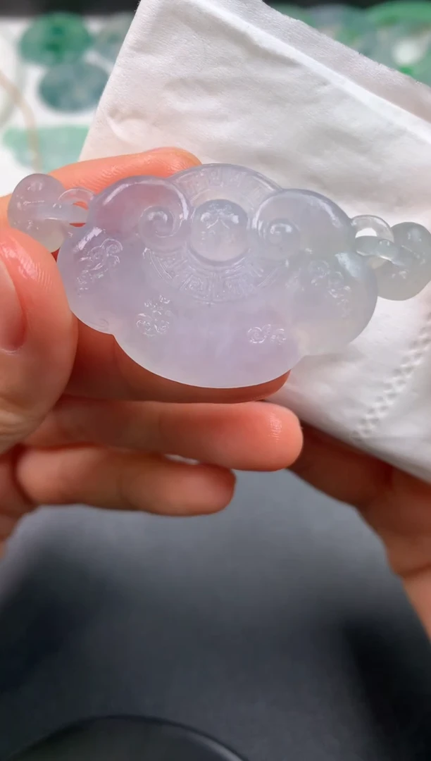 未镶嵌定制翡翠0785837355（26.4*37*6）