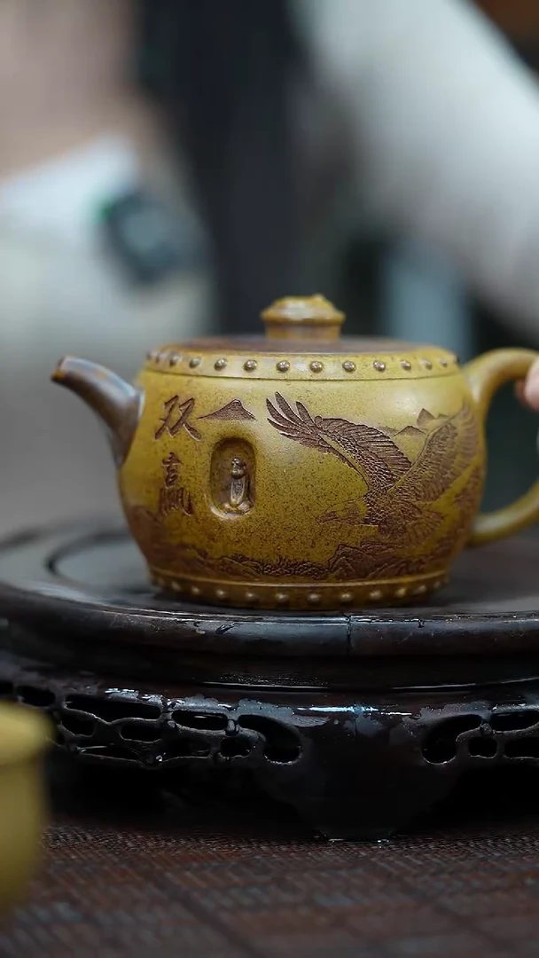 茶壶紫砂岁颐传砂原矿全手44家