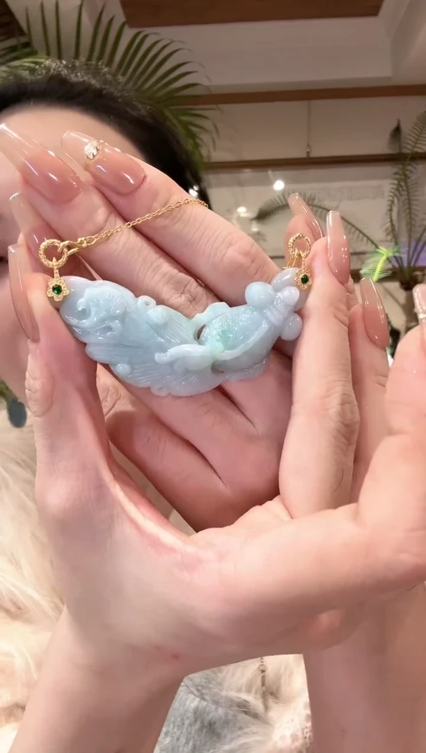 【闪购商品】翡翠颈饰未镶嵌国风