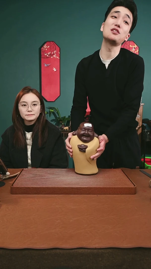 茶壶紫砂精工摆件大弥勒948