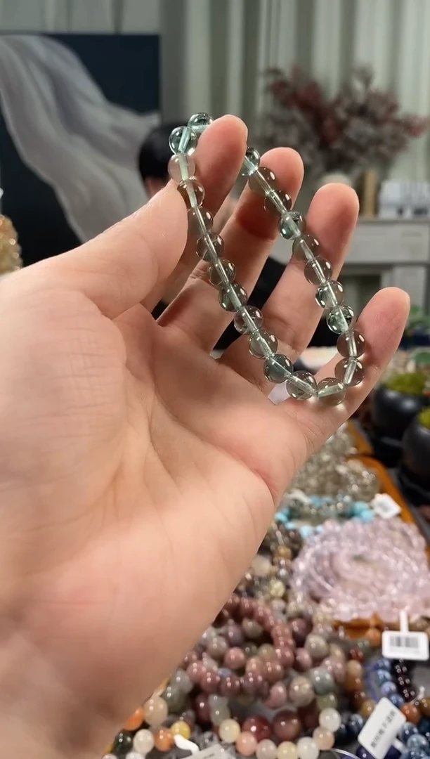 未镶嵌手链水晶猫绿萤