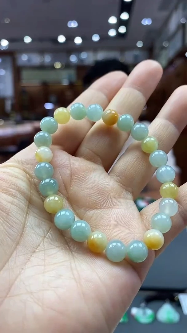 未镶嵌手串翡翠7+手串