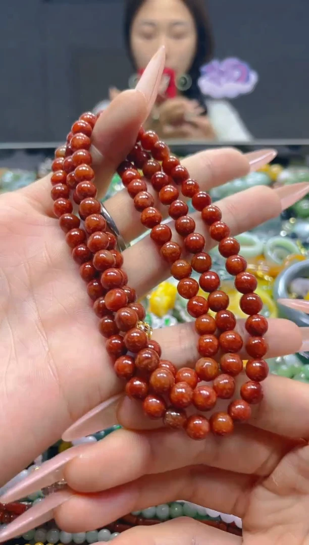 颈饰未镶嵌翡翠6MM