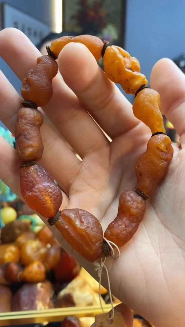 未镶嵌琥珀手串手串