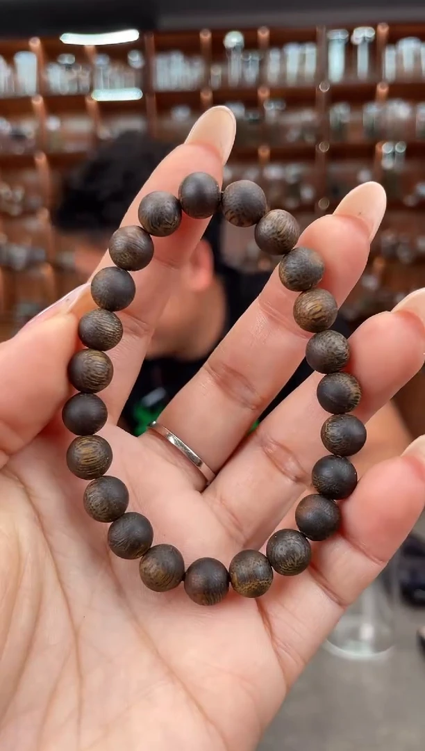 【闪购商品】沉香手串48号沉水老料国香绿奇楠多样性发一条