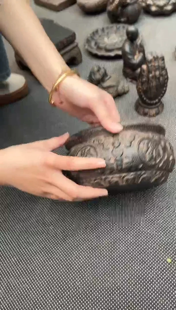 陶土聚宝盆火山泥