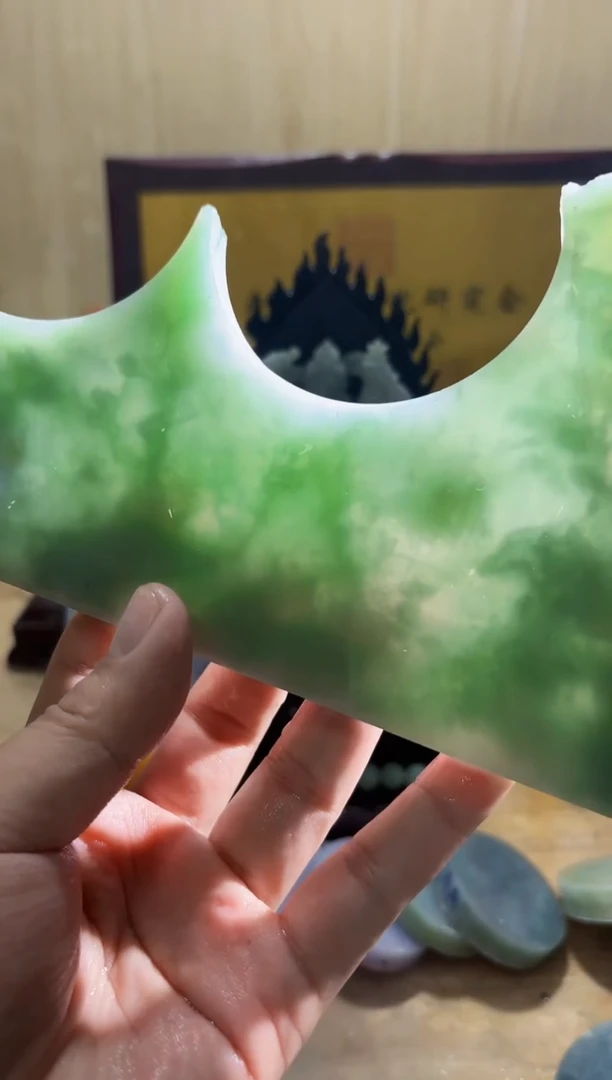 颈饰未镶嵌翡翠A货常星5299