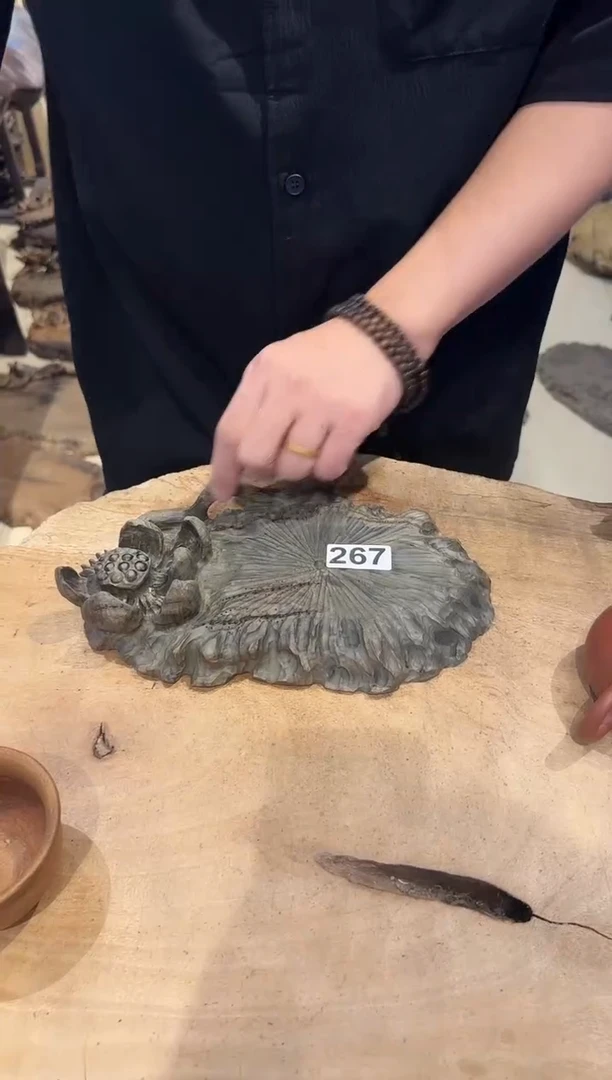 木267号乌木金丝楠壶承