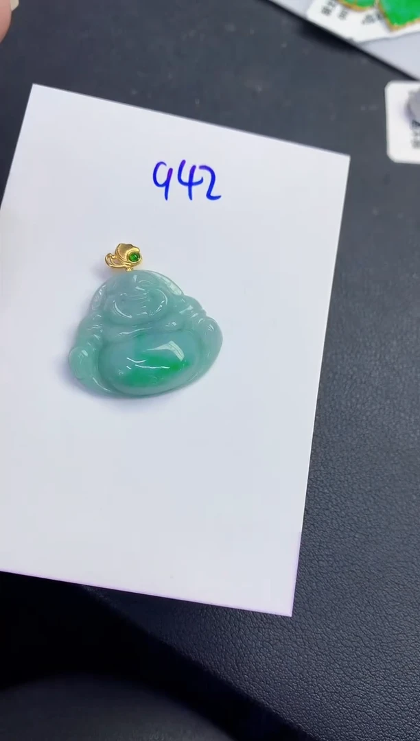 颈饰未镶嵌翡翠缅甸天然翡翠A货