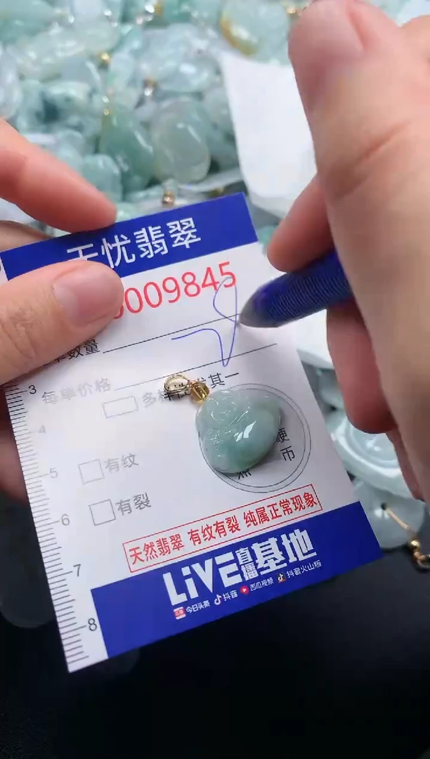 颈饰未镶嵌翡翠9845