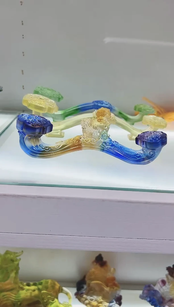 手工艺品琉璃古法琉璃事事如意