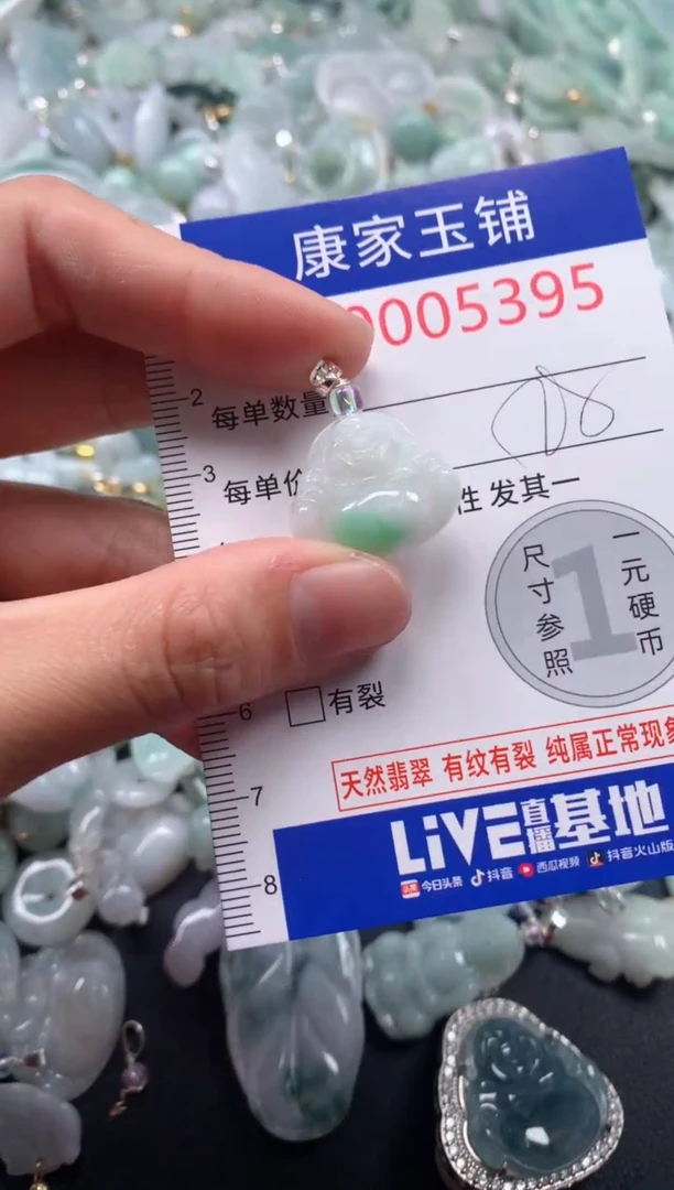 颈饰未镶嵌翡翠5395