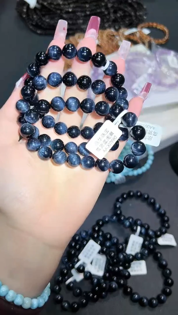 【闪购商品】木变石（虎睛石）手串未镶嵌60E多样性发其一/1条