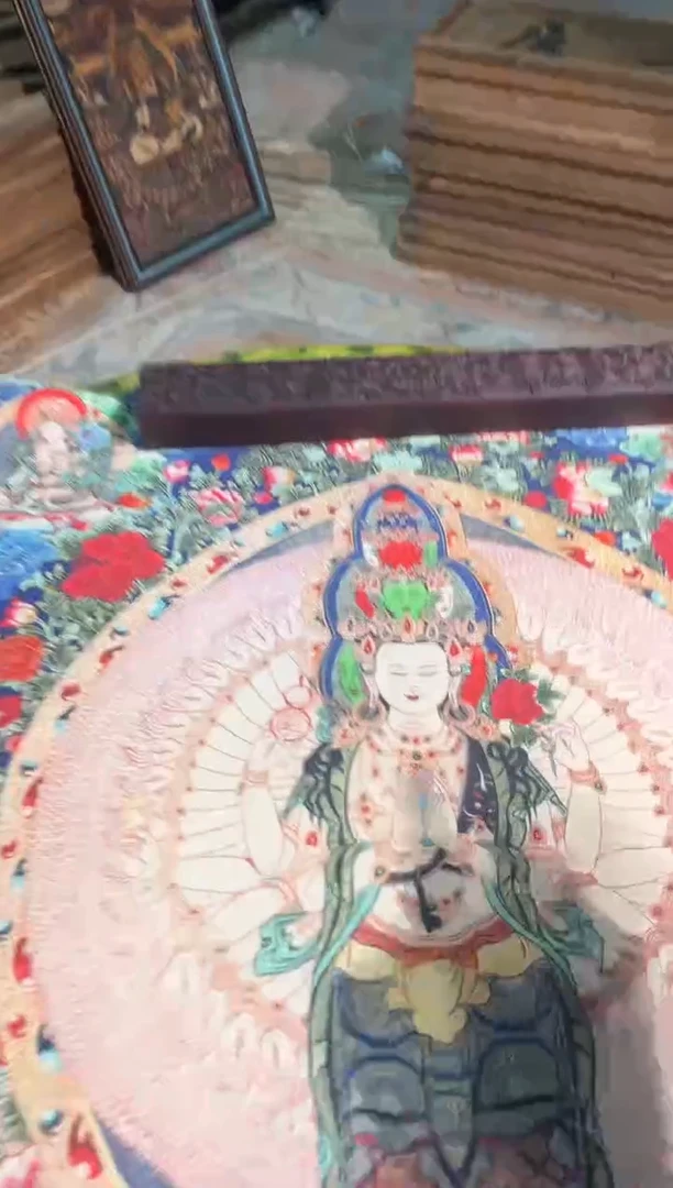 卷轴画东东唐卡tk16