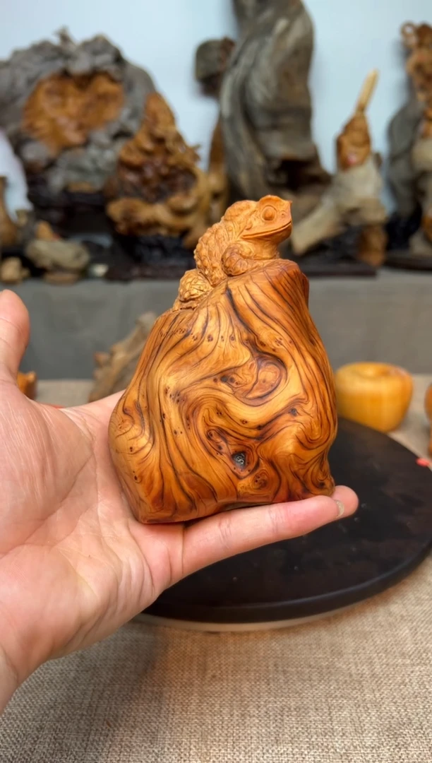 柏木（崖柏）崖柏雕刻件