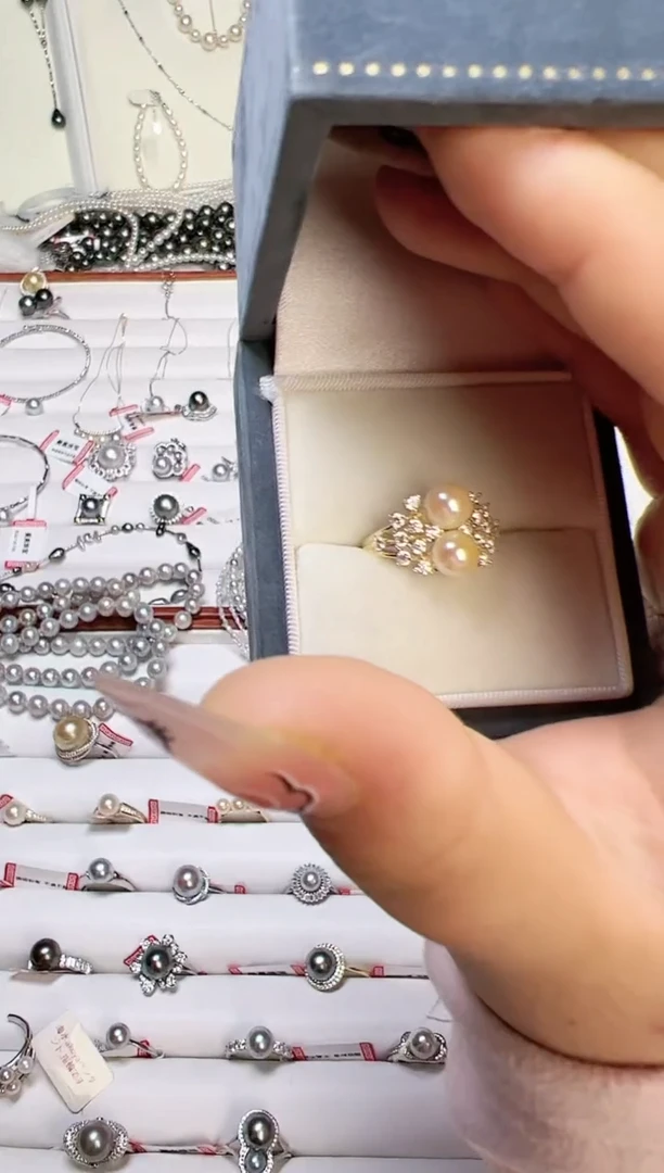 【闪购商品】海水珍珠耳饰银S925镶嵌787