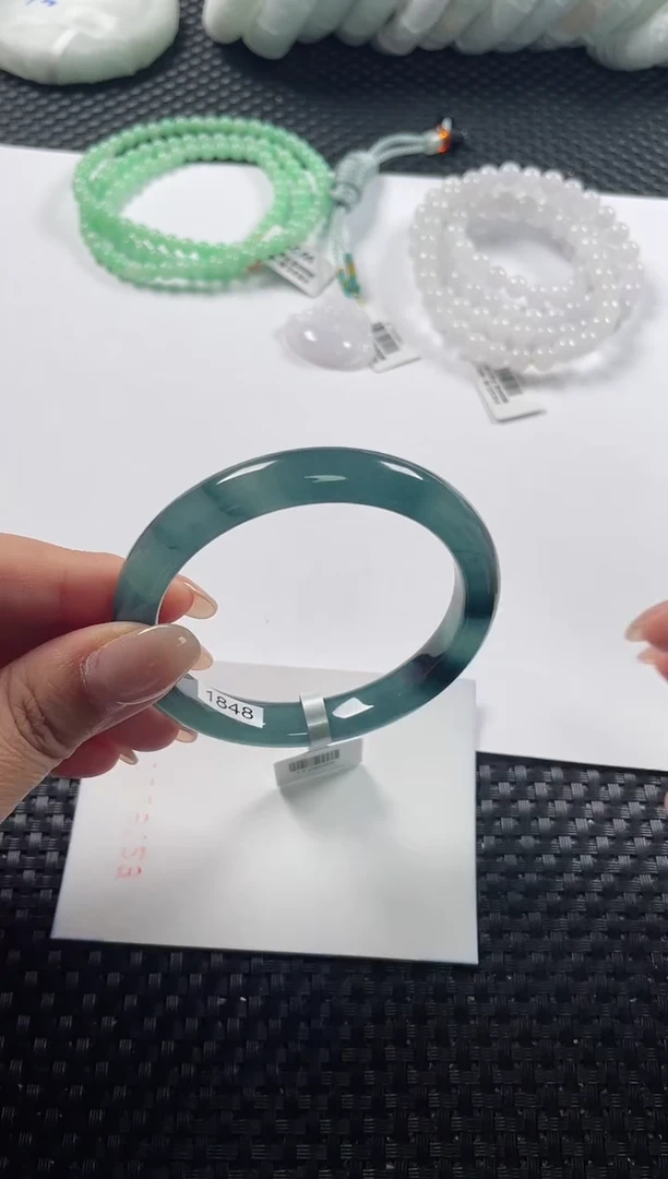 未镶嵌手镯翡翠基地发货H 9030 54+
