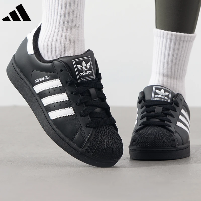 adidas/阿迪达斯三叶草板鞋男鞋女鞋SUPERSTARII运动情侣鞋板鞋