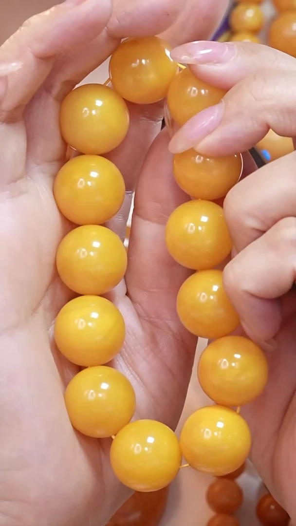 蜜蜡颈饰未镶嵌22-8500天然蜜蜡珠宝奇石云端妖孽全部保真