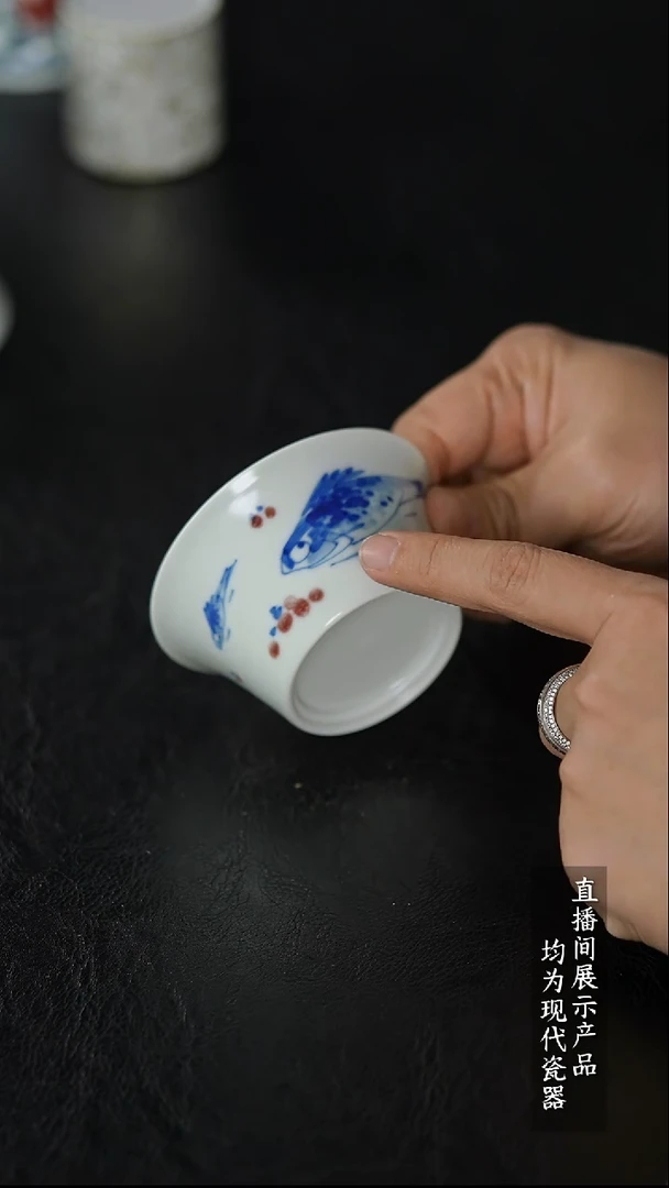 Z025诚意十足的直播间 茶具