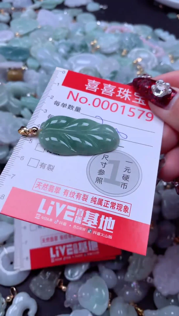 颈饰未镶嵌翡翠1579