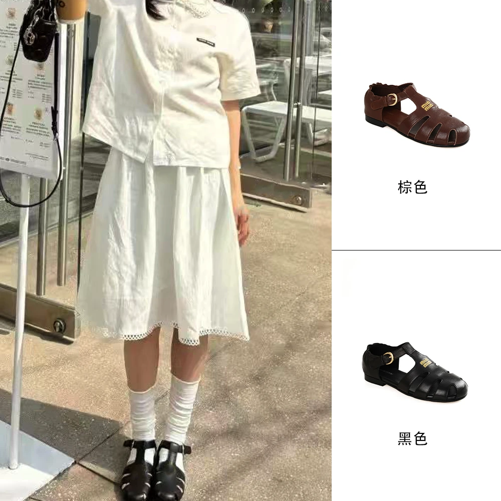 2025潮流内增高包头时装女士百搭罗马鞋MK2077153