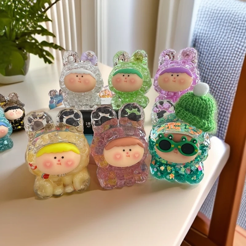 直播拆（混拆）珍珠莉莉丝 DIY潮玩车载摆件可爱摆设网红卧室