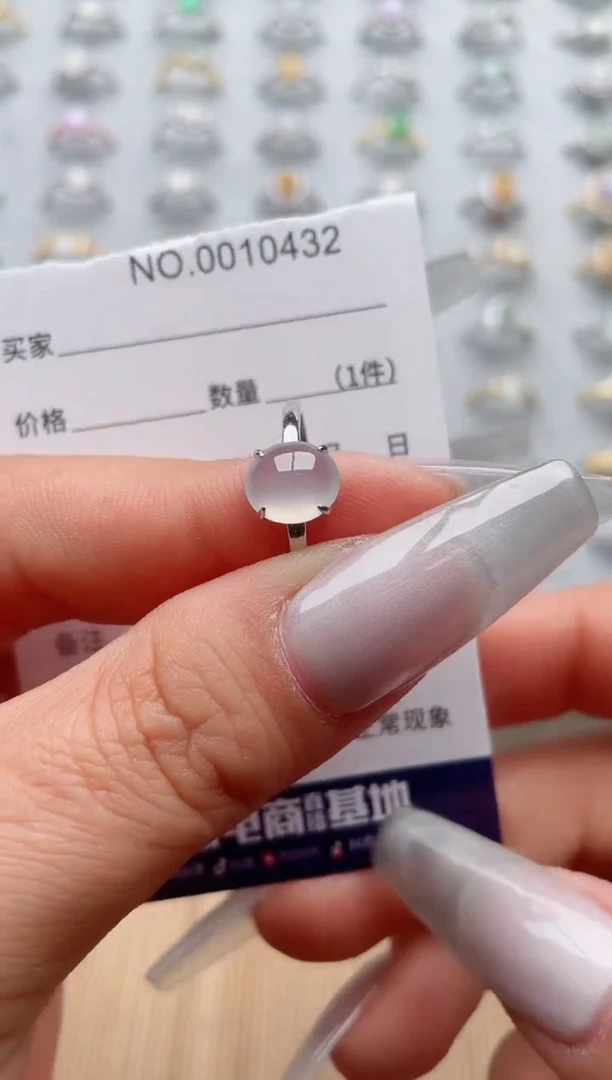 【闪购商品】翡翠戒指银S925镶嵌·