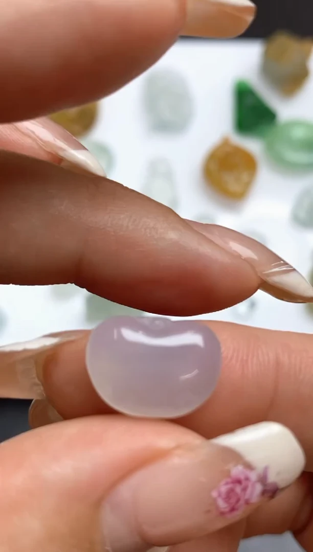 定制翡翠未镶嵌翡翠毛货~