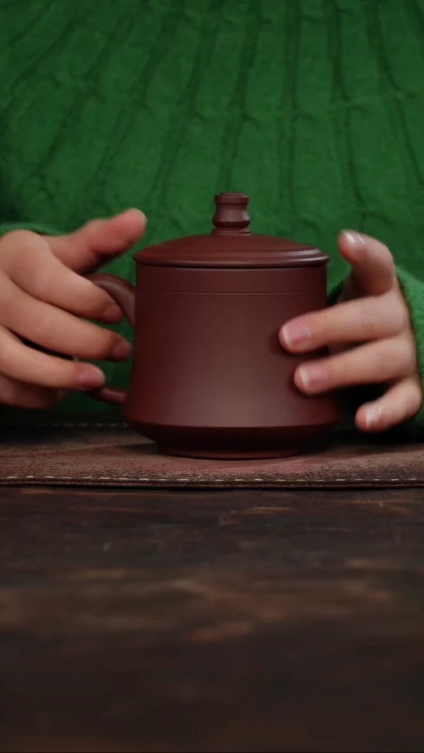 茶杯紫砂福利紫砂柱础盖杯