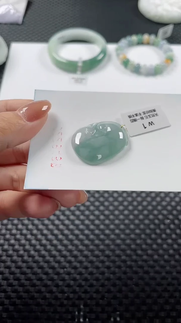 颈饰未镶嵌翡翠基地发货H 9322