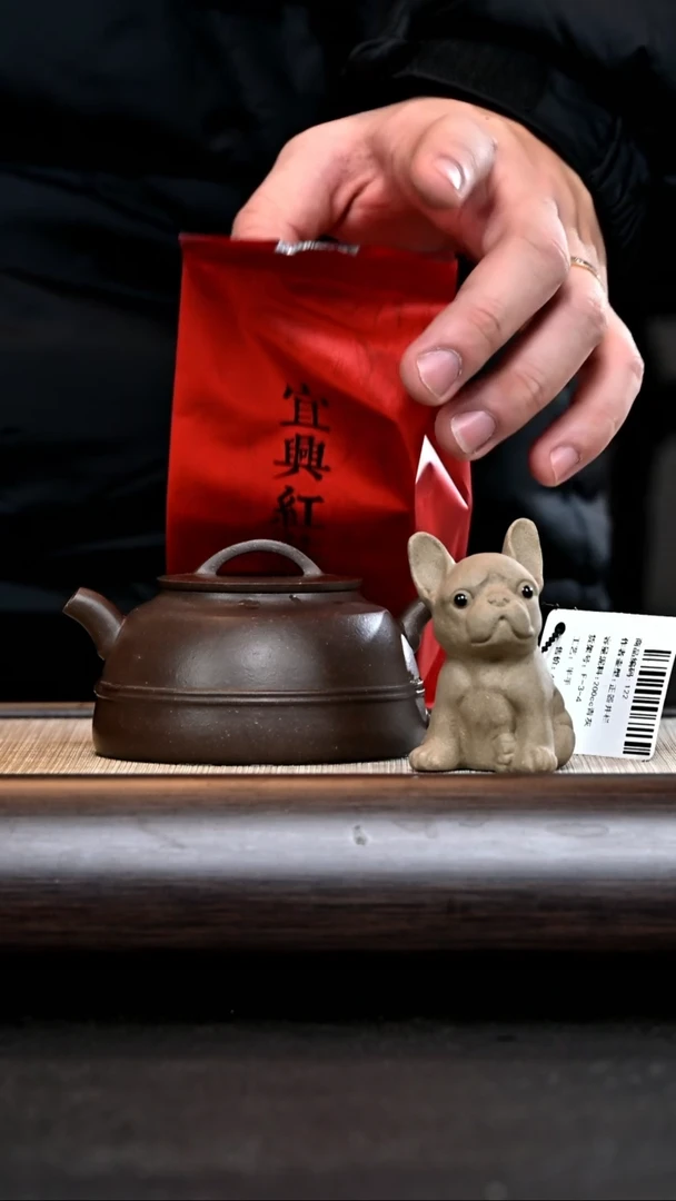 【闪购商品】紫砂茶壶122 正器井栏 青灰段