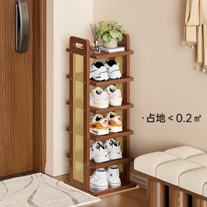 鞋架多层家用门口出租房用简易置物架2025新款不占空间宿舍窄鞋架