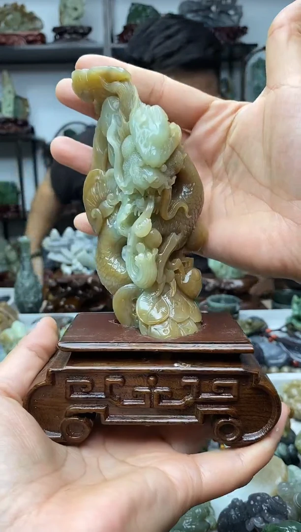 未镶嵌和田玉摆件1