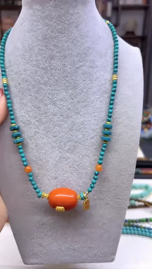 【闪购商品】蜜蜡毛衣链未镶嵌M628