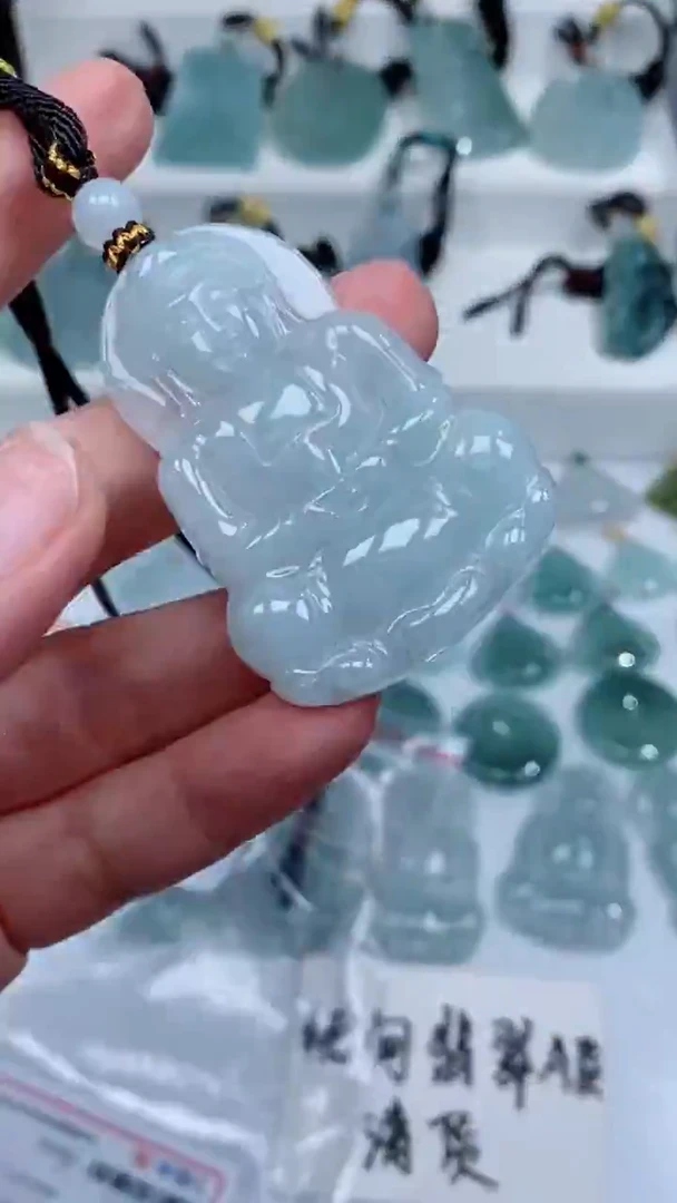颈饰未镶嵌翡翠吊坠