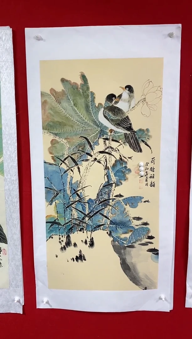 国画LQY洋李庆友老师