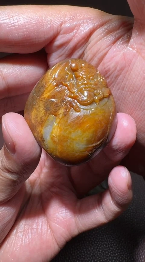 未镶嵌和田玉把件树和田玉