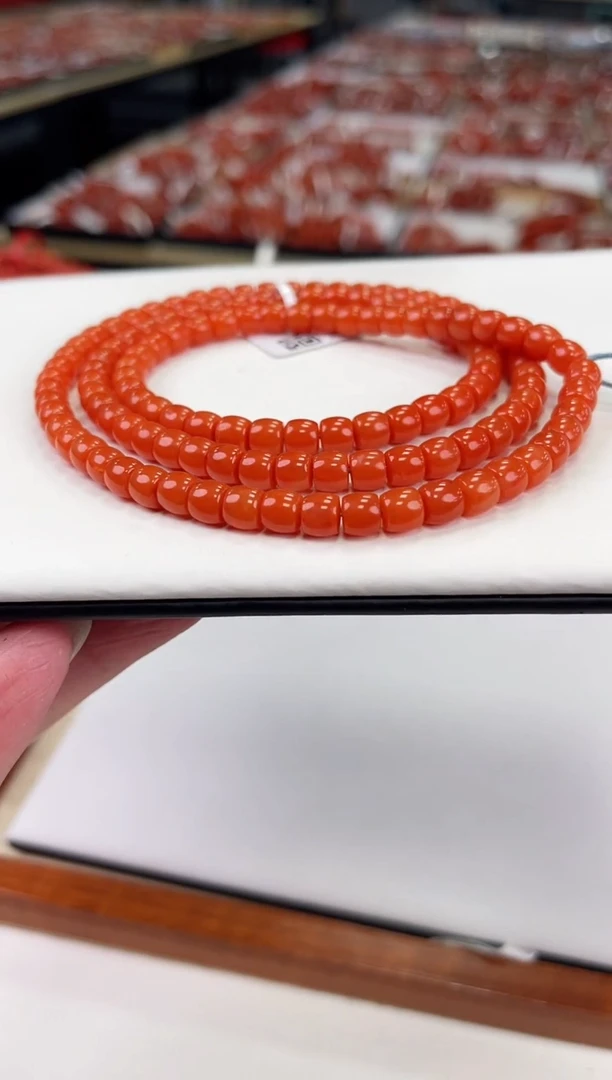 【闪购商品】南红玛瑙滴水洞直切多圈6+未镶嵌一个/条