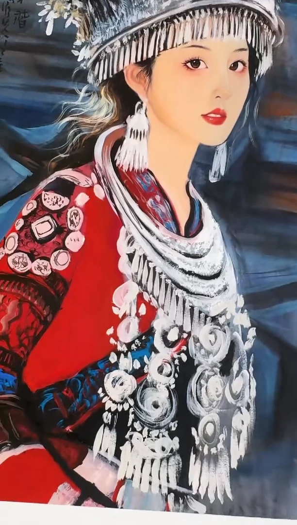 国画85文联原作众合郝凤先老师作品