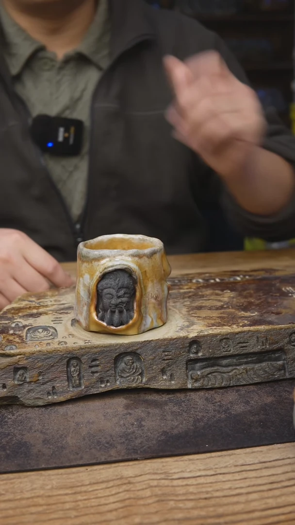 甘石陶艺蔡蔡柴烧811