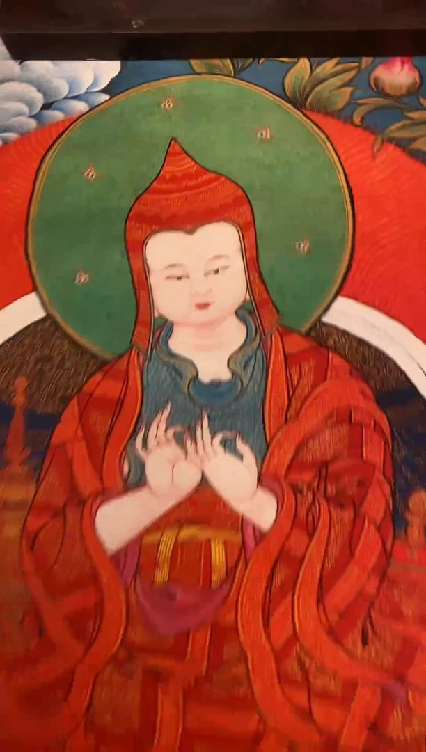 装裱画精美唐卡tk16020