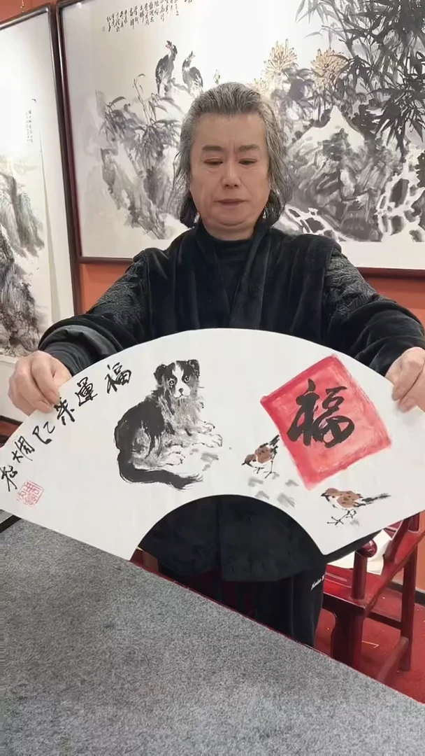 国画周大拙/国画/花鸟