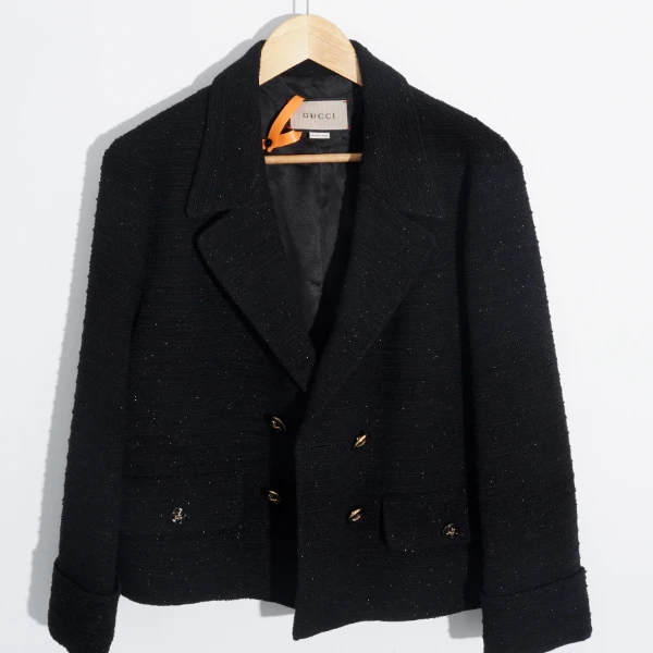 全新未使用 GUCCI/古驰 羊毛/SC0065/小香风外套/38码