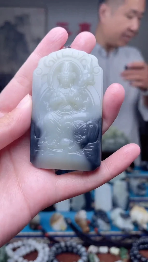 未镶嵌和田玉挂件1