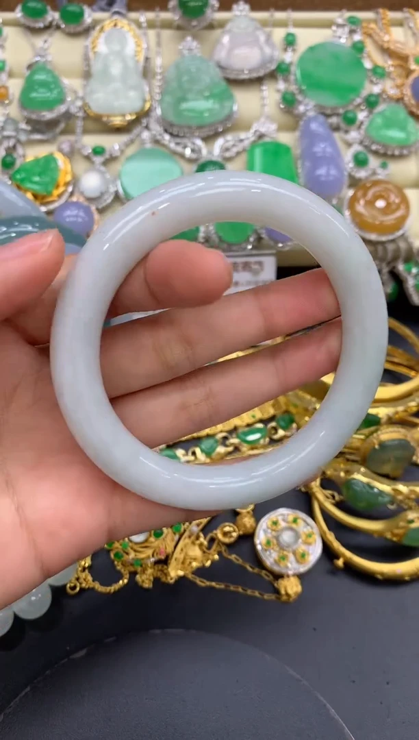 【闪购商品】翡翠手镯未镶嵌32-中国好珍宝