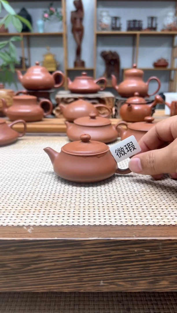 原矿朱泥全手 微瑕明炉 80cc